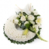 Massed Wreath - same day or named day delivery - Rushes Florist