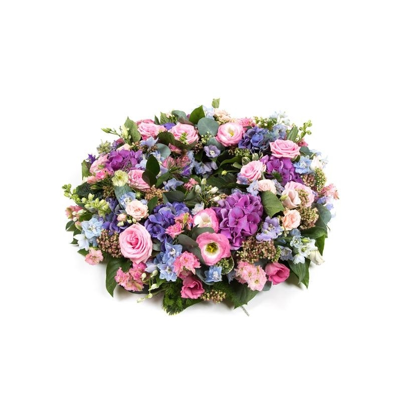 Summer Wreath - same day or named day delivery - Rushes Florist