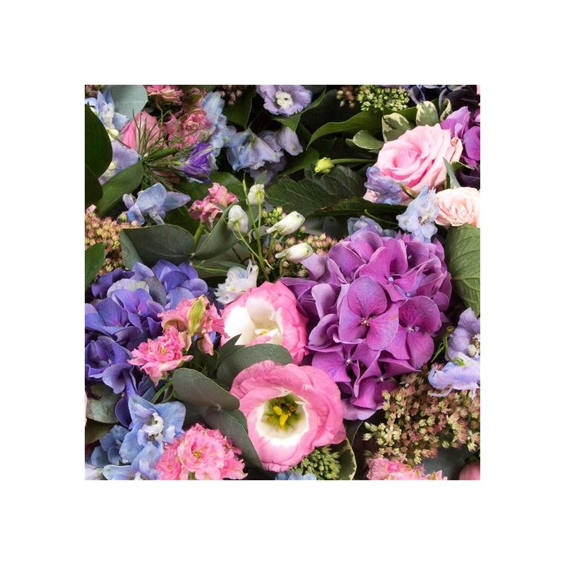 Summer Wreath - same day or named day delivery - Rushes Florist