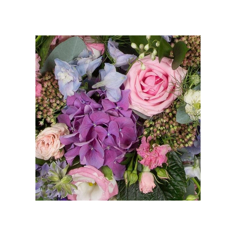 Summer Wreath - same day or named day delivery - Rushes Florist