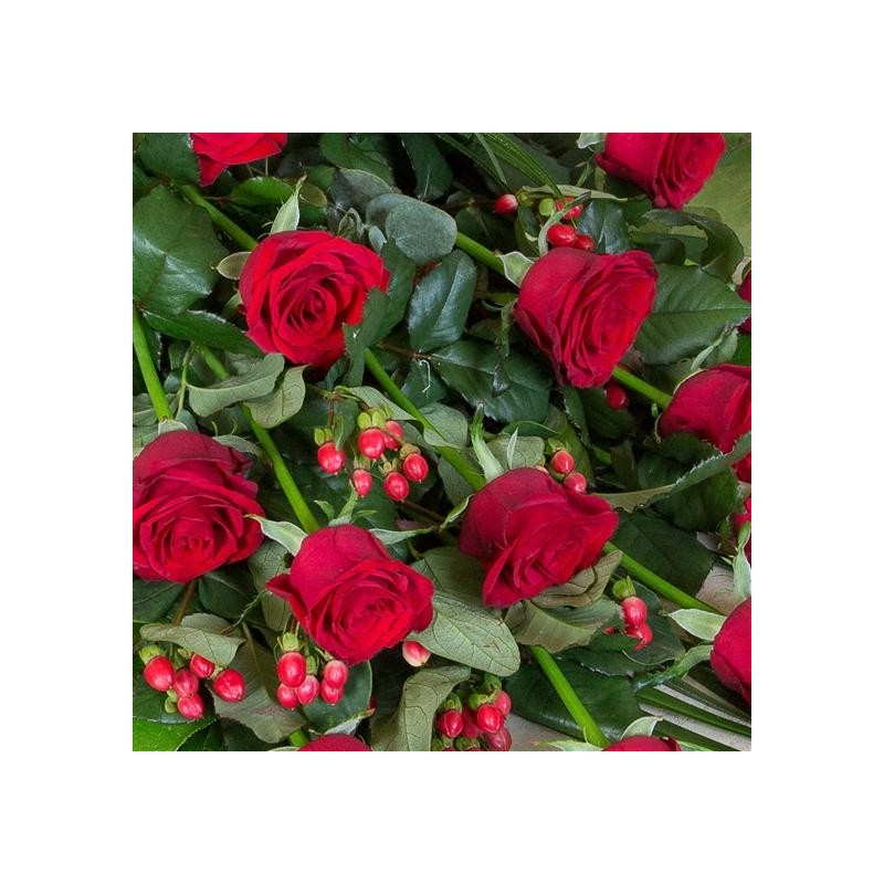 Classic Red Roses - same day or named day delivery - Rushes Florist