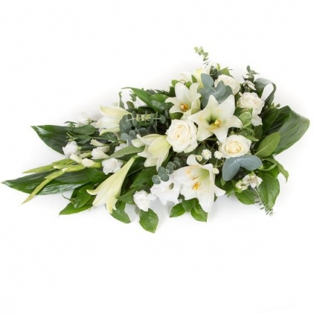 Longiflorum Spray - same day or named day delivery - Rushes Florist