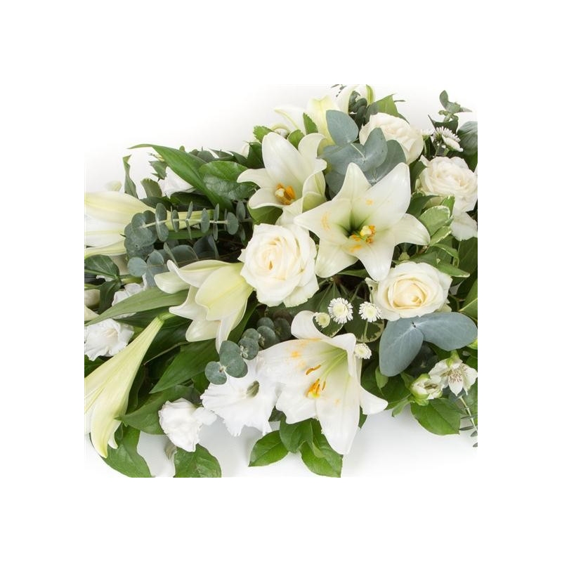 Longiflorum Spray - same day or named day delivery - Rushes Florist