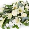 Longiflorum Spray - same day or named day delivery - Rushes Florist
