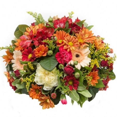 Autumnal Posy - same day or named day delivery - Rushes Florist