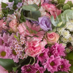 Florist Choice Basket - same day or named day delivery - Rushes Florist