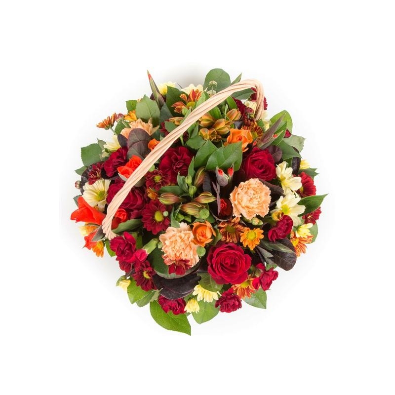 Autumnal Basket - same day or named day delivery - Rushes Florist