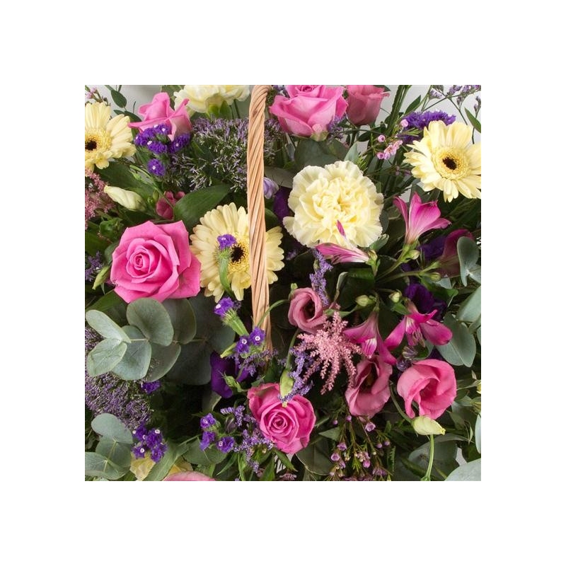 Summer Basket - same day or named day delivery - Rushes Florist