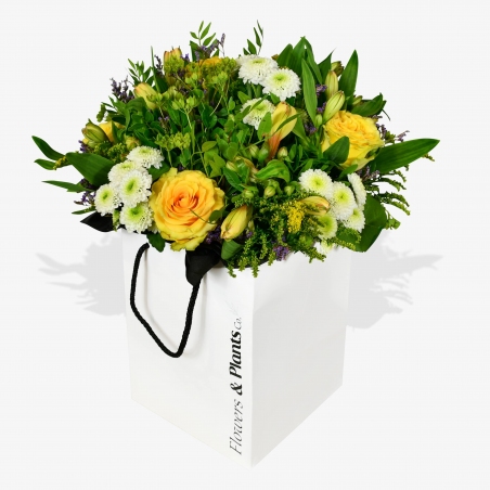 Yellow Roses - same day or named day delivery - Rushes Florist