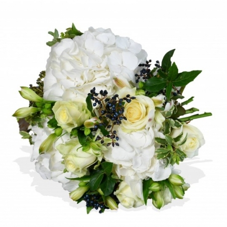 White Pearls - same day or named day delivery - Rushes Florist