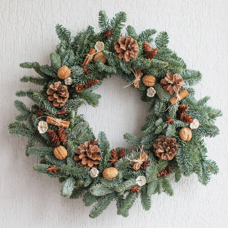 Walnut & Pine - same day or named day delivery - Rushes Florist