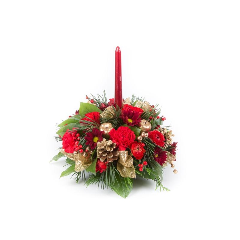 Christmas Time - same day or named day delivery - Rushes Florist