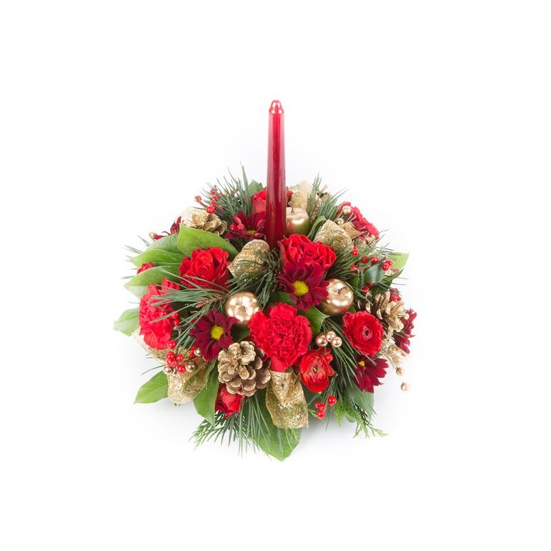 Christmas Time - same day or named day delivery - Rushes Florist