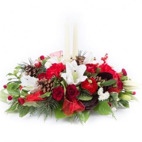 Classic Christmas - same day or named day delivery - Rushes Florist