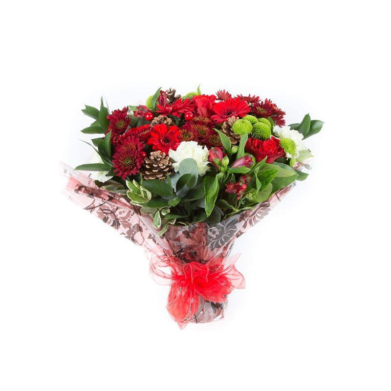 Merry Christmas - same day or named day delivery - Rushes Florist