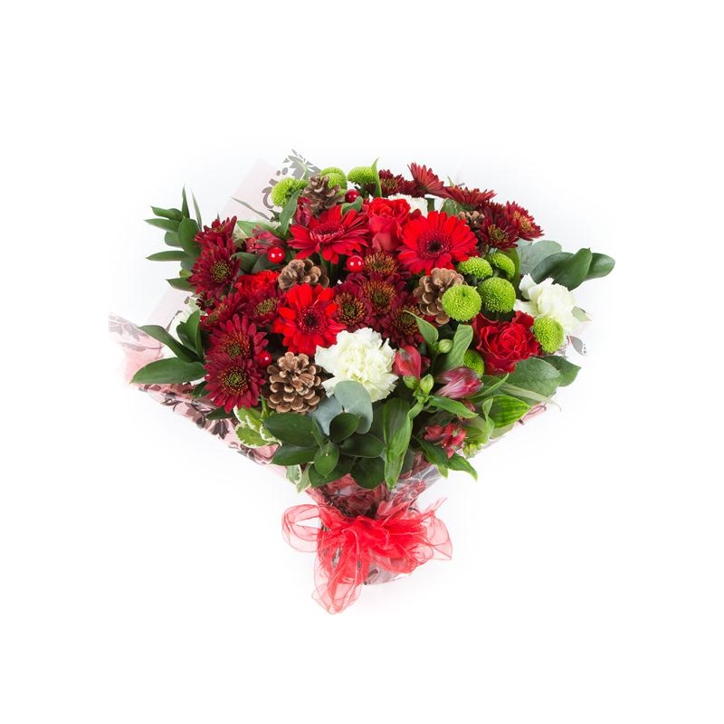 Merry Christmas - same day or named day delivery - Rushes Florist