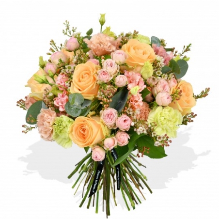 Peachy - same day or named day delivery - Rushes Florist