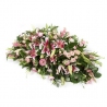 Pink Casket Spray - same day or named day delivery - Rushes Florist