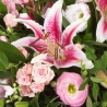 Pink Casket Spray - same day or named day delivery - Rushes Florist