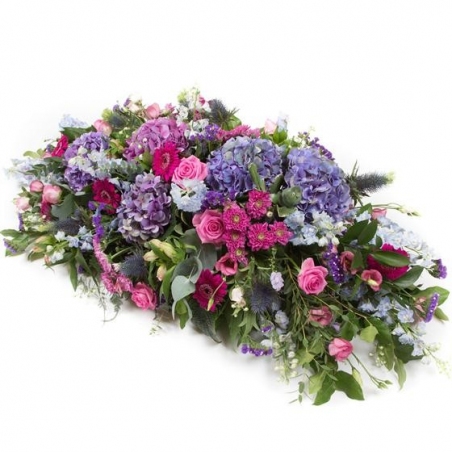 Summer Casket Spray - same day or named day delivery - Rushes Florist