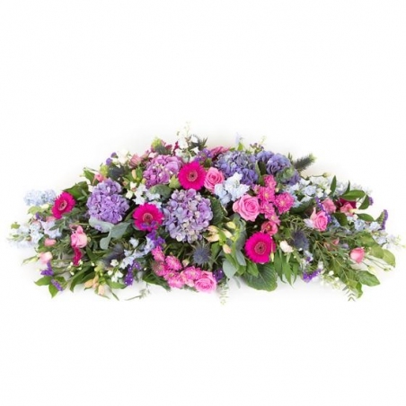 Summer Casket Spray - same day or named day delivery - Rushes Florist