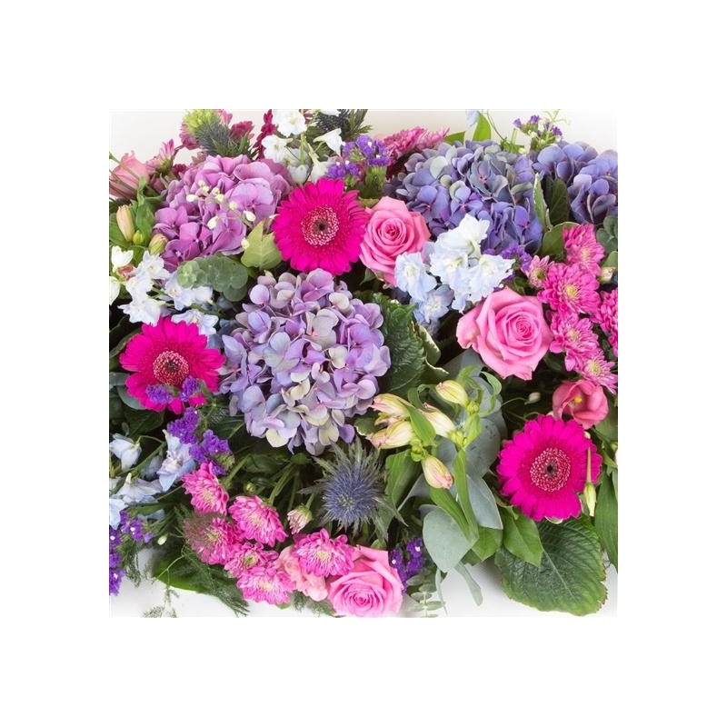 Summer Casket Spray - same day or named day delivery - Rushes Florist