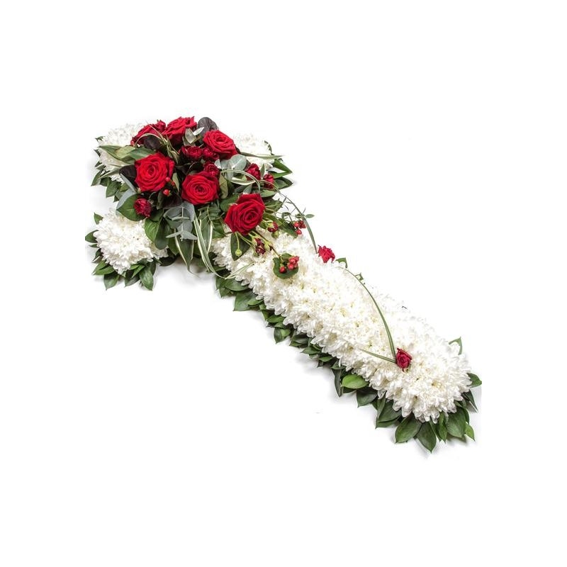Massed Cross - same day or named day delivery - Rushes Florist