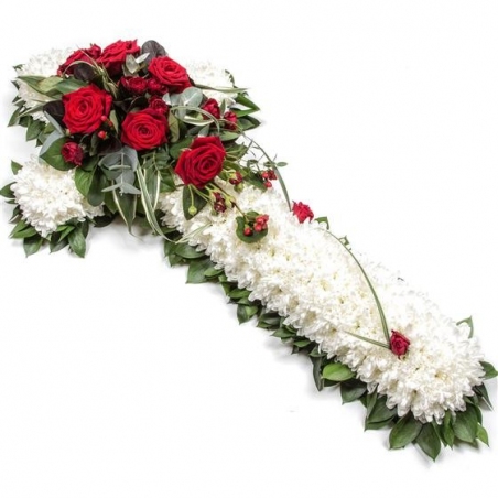 Massed Cross - same day or named day delivery - Rushes Florist