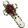 Massed Cross - same day or named day delivery - Rushes Florist