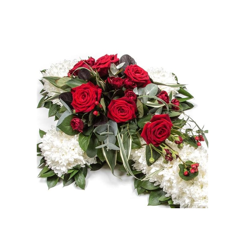 Massed Cross - same day or named day delivery - Rushes Florist