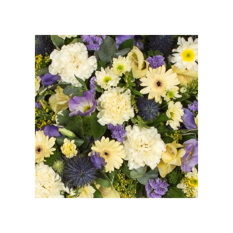 Loose sympathy Cross - same day or named day delivery - Rushes Florist